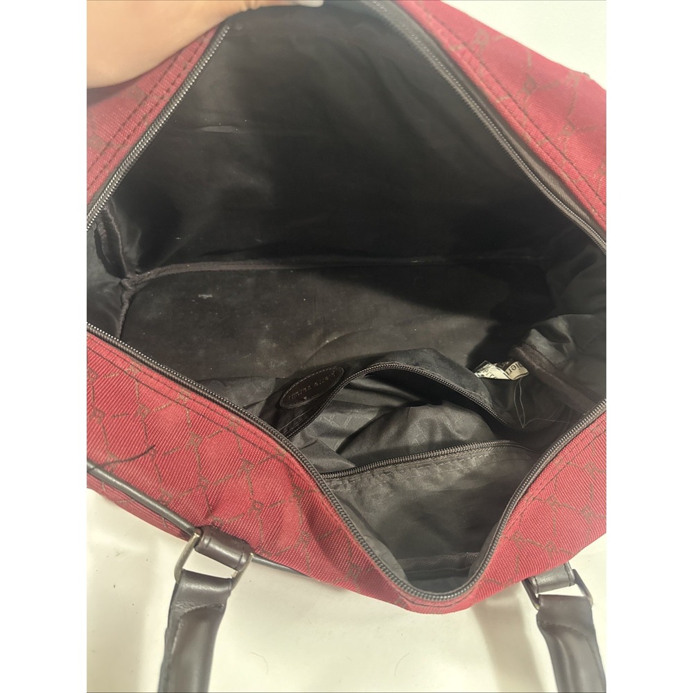 PIERRE CARDIN MONOGRAM VINTAGE DUFFLE OVERNIGHT WEEKEND TRAVEL DOCTOR BAG‎ - Picture 5 of 8